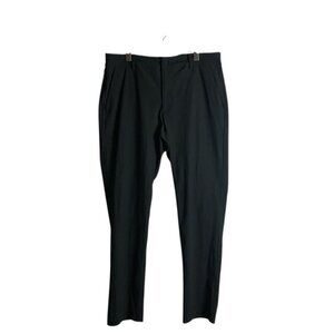 Modern Ambition Men's Black Classic Formal Dress Pant